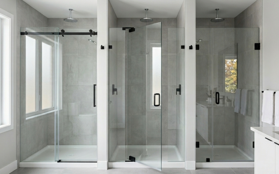 Sliding, Pivot or Hinged: Choosing the Best Shower Door Style for Your Space