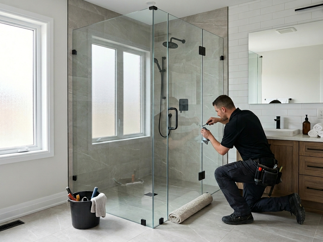Glass Shower Door Installation