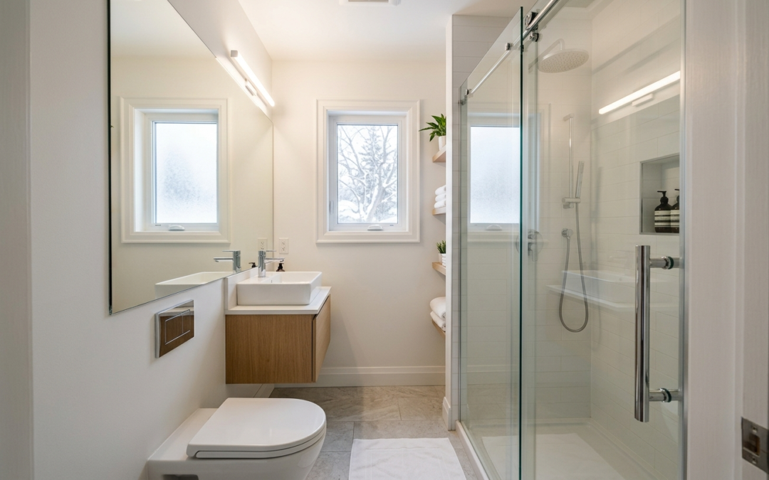 Glass Shower Doors for Small Ottawa Bathrooms: Space-Saving Solutions That Work