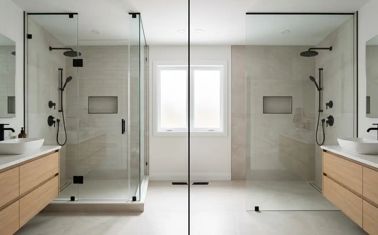 Doorless & Walk-In Showers