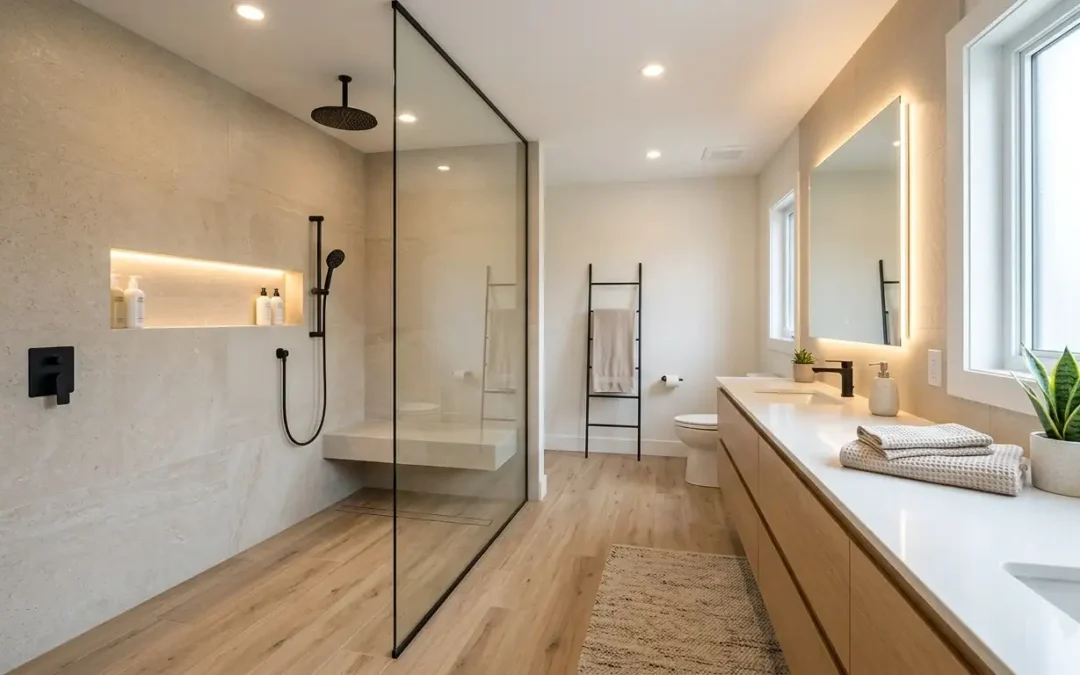 Custom Glass Shower Panels: Fixed Panels and Splash Guards in Ottawa