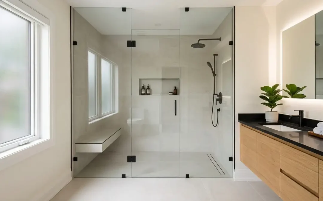 Seamless (Frameless) Glass Showers: What Ottawa Homeowners Should Know