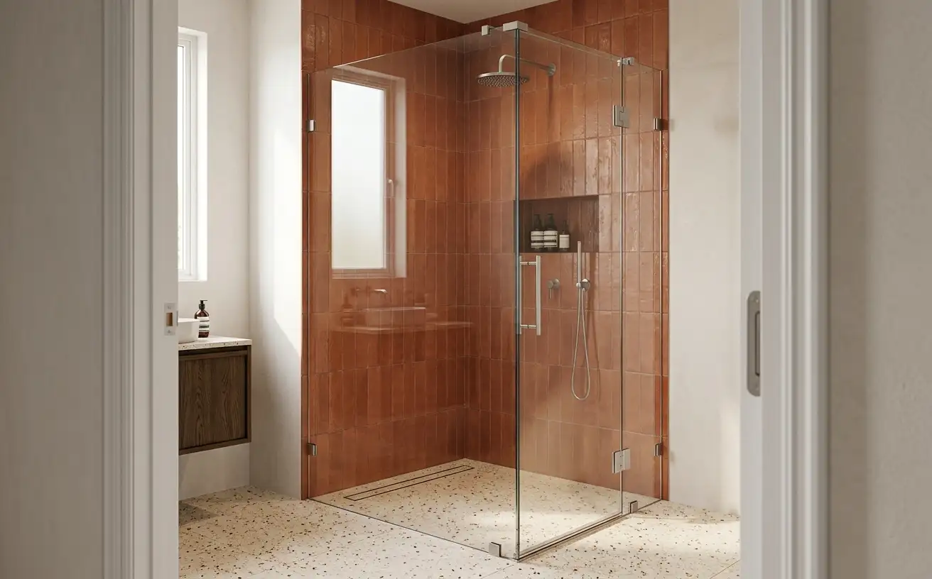 Frameless Shower Cubicles and Enclosures Frameless Shower Cubicles and Enclosures